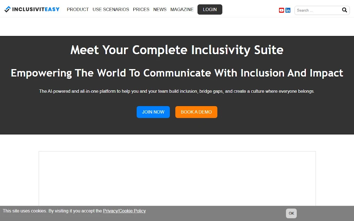 Captura de InclusivitEasy