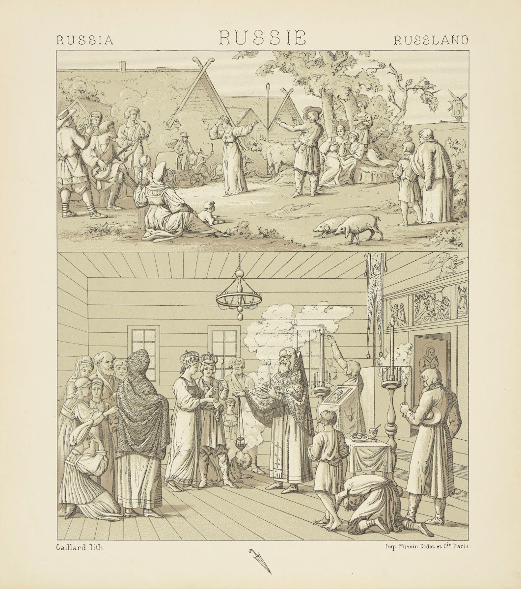 Le mariage Slave  la danse russe 1876 1888