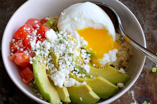 Cơm Quinoa Bơ Trứng