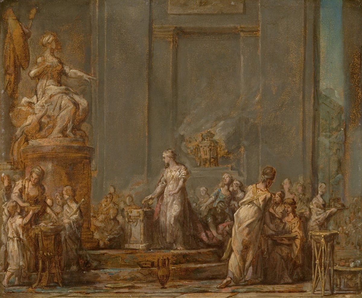 Didos Sacrifice to Juno ca 177274