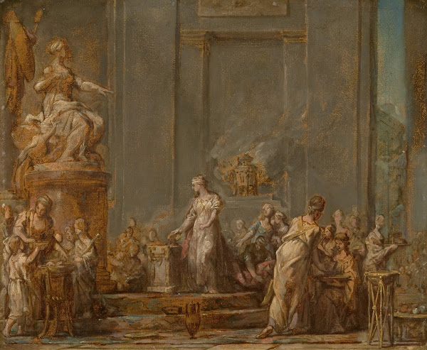 Didos Sacrifice to Juno ca 177274