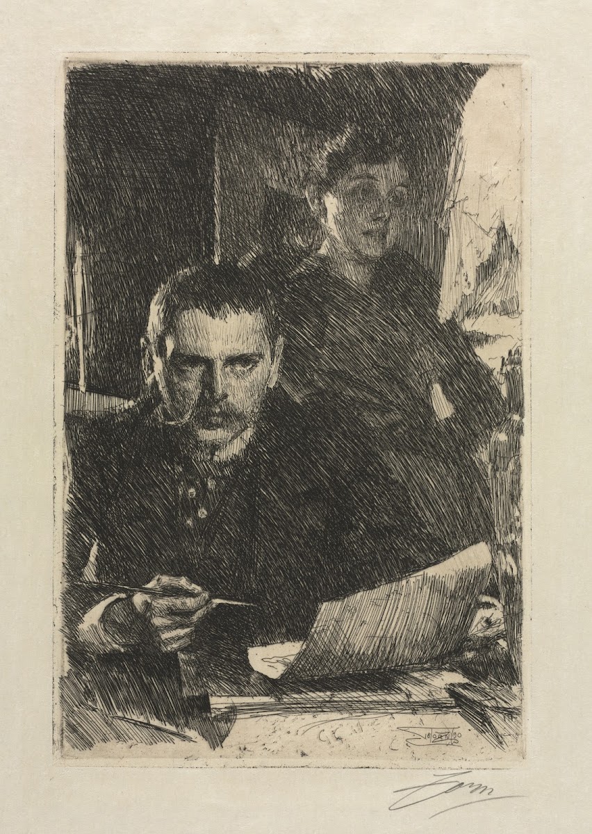 The Artist and His Wife 1890