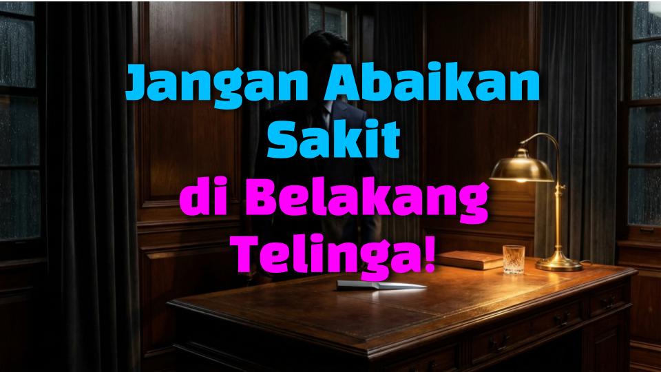 Jangan Abaikan Sakit di Belakang Telinga!