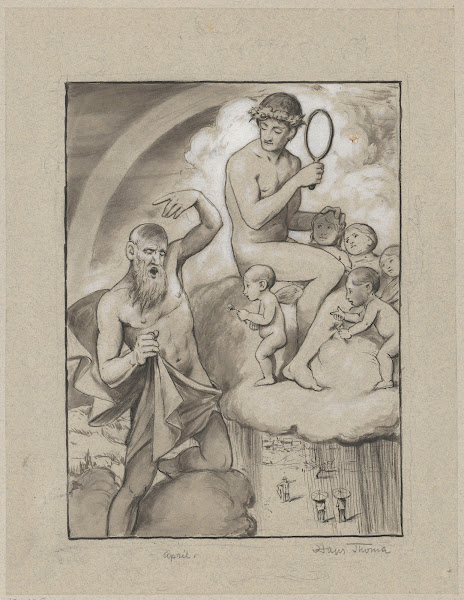 The allegory of April 1907