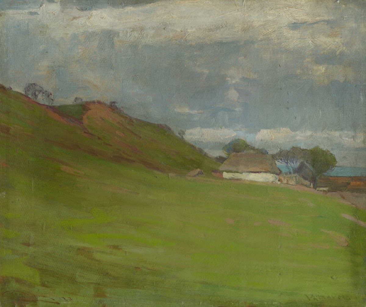 Study For Burned Village 1878   1879