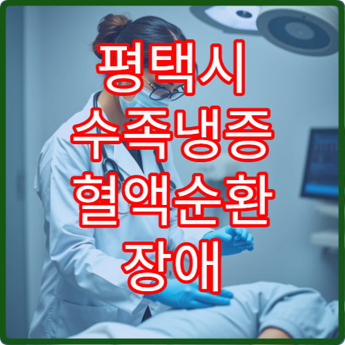평택시 수족냉증 혈액순환 장애 검사와 체질별 치료 가능한 병원