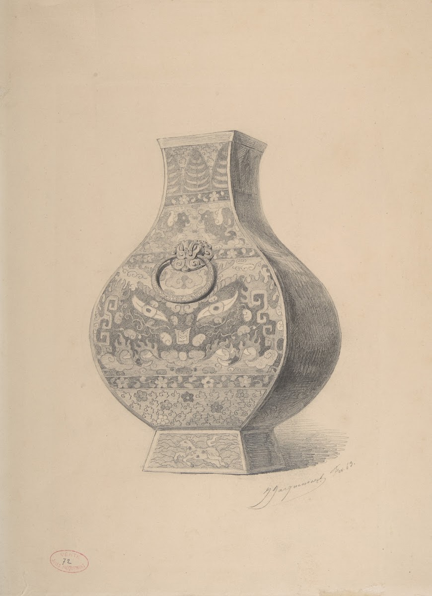 A Chinese Vase mid 19th century