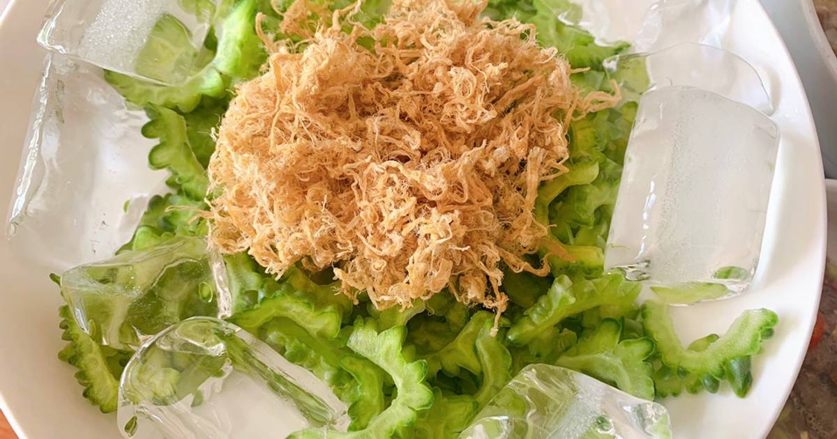 Mướp đắng ruốc bông