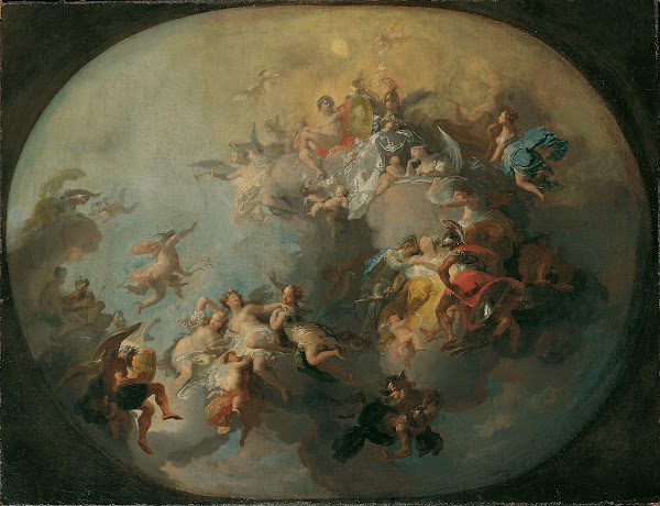 Allegorie auf eine fürstliche Vermählung 1785 1786
