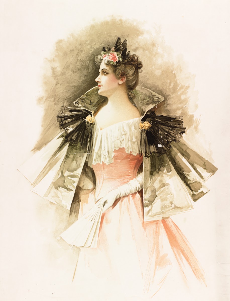 Woman in evening wear 18611897