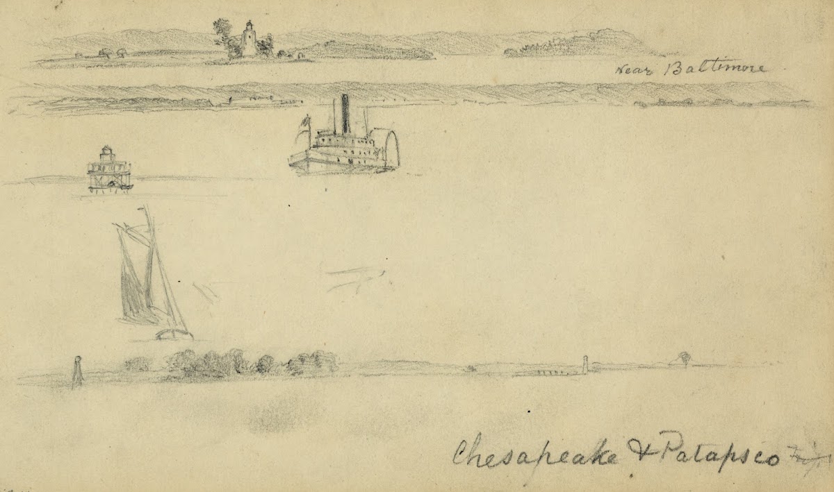Chesapeake  Patapsco 1860 1865