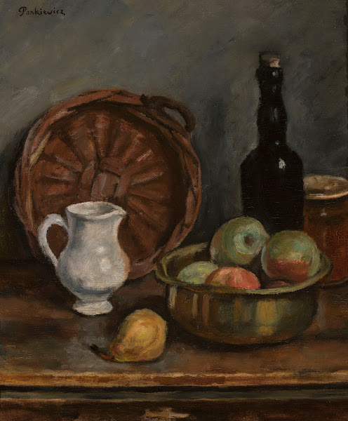 Still life with a black bottle 1928