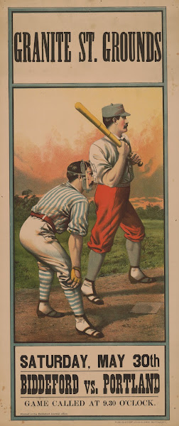 Biddeford vs Portland Granite St grounds Saturday May 30th 1885