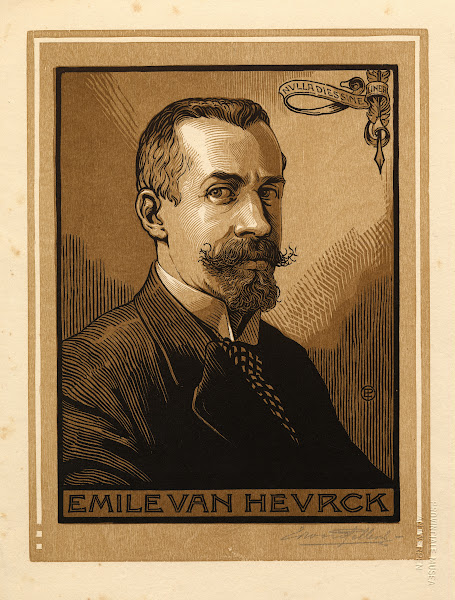 Emile Van Heurck Driekwart portret