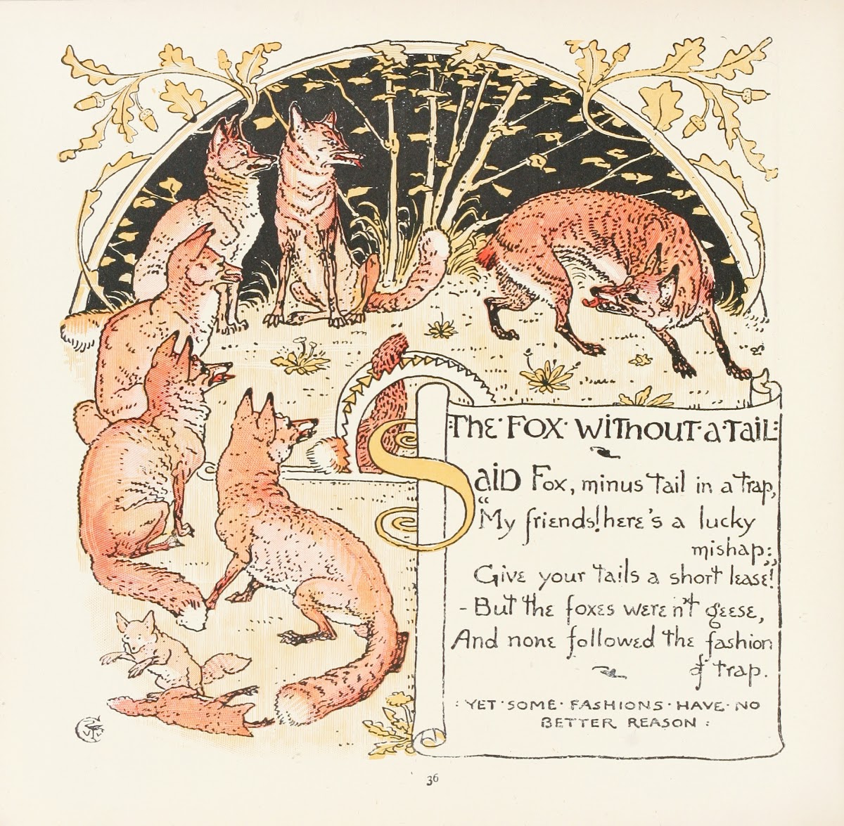 The Fox without a Tail 1908