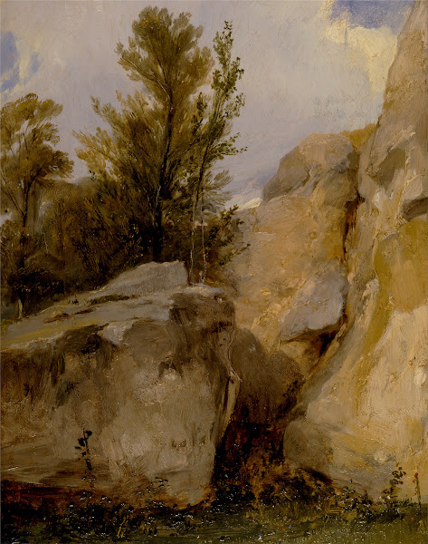 In the Forest of Fontainebleau ca 1825