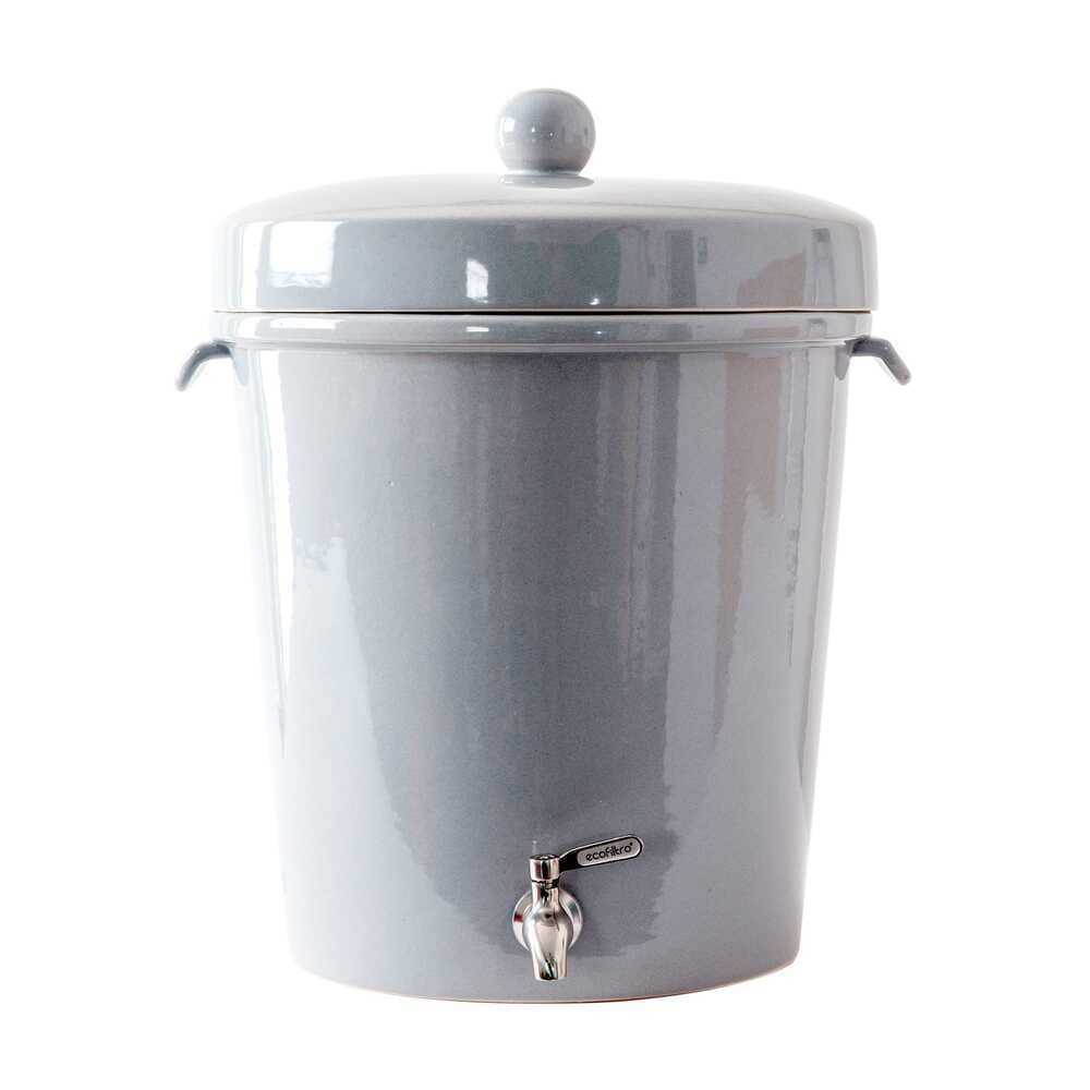 Filtro de agua de cerámica grande Ecofiltro® 20 L color gris