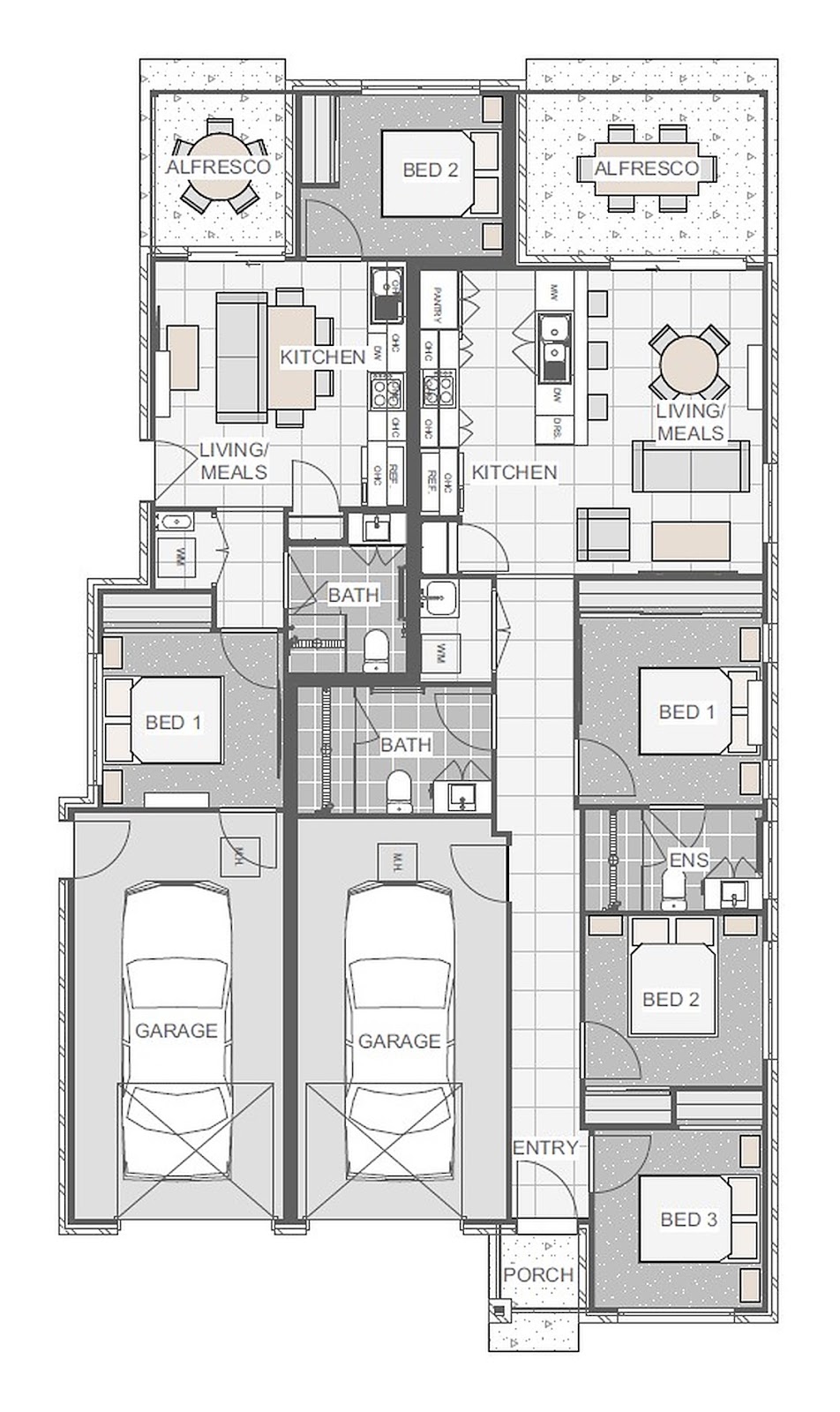 Dual Key Investment Property in Oakey, QLD (5.19% Yield) | Aus Investment Properties - Floor Plan 1