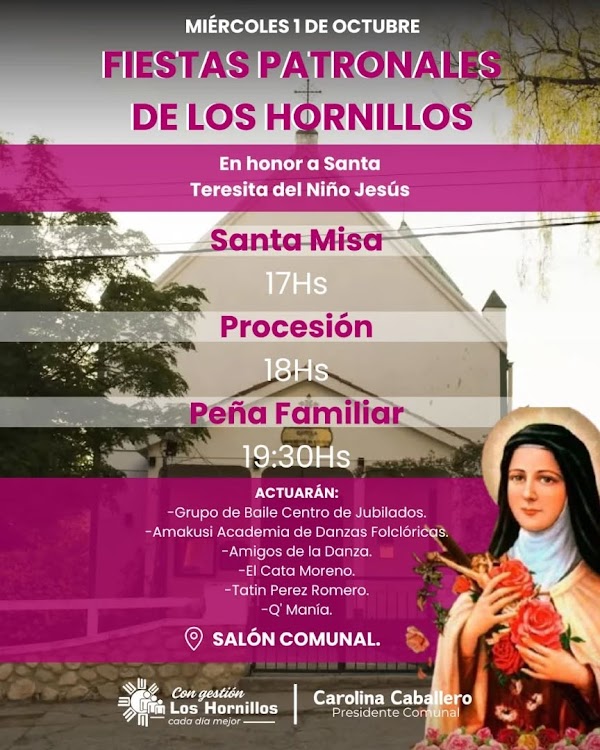 Fiestas Patronales de Los Hornillos