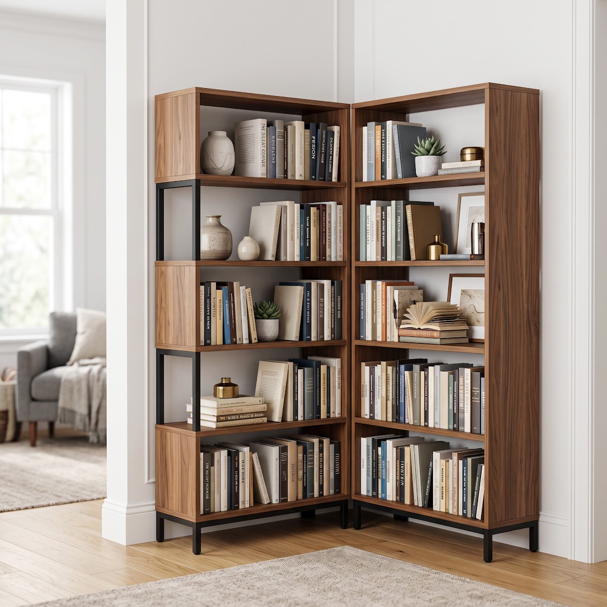 Best Corner Bookcases for Apartments (2026) - BEST PREMIUM — PRODUCT SHOT