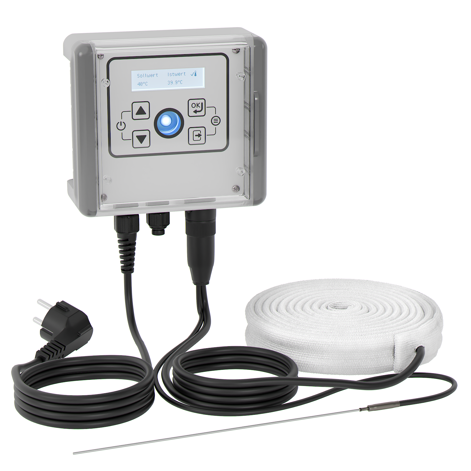 Verwarmingstapekit 0-900°C – 350 W/m, 3 m