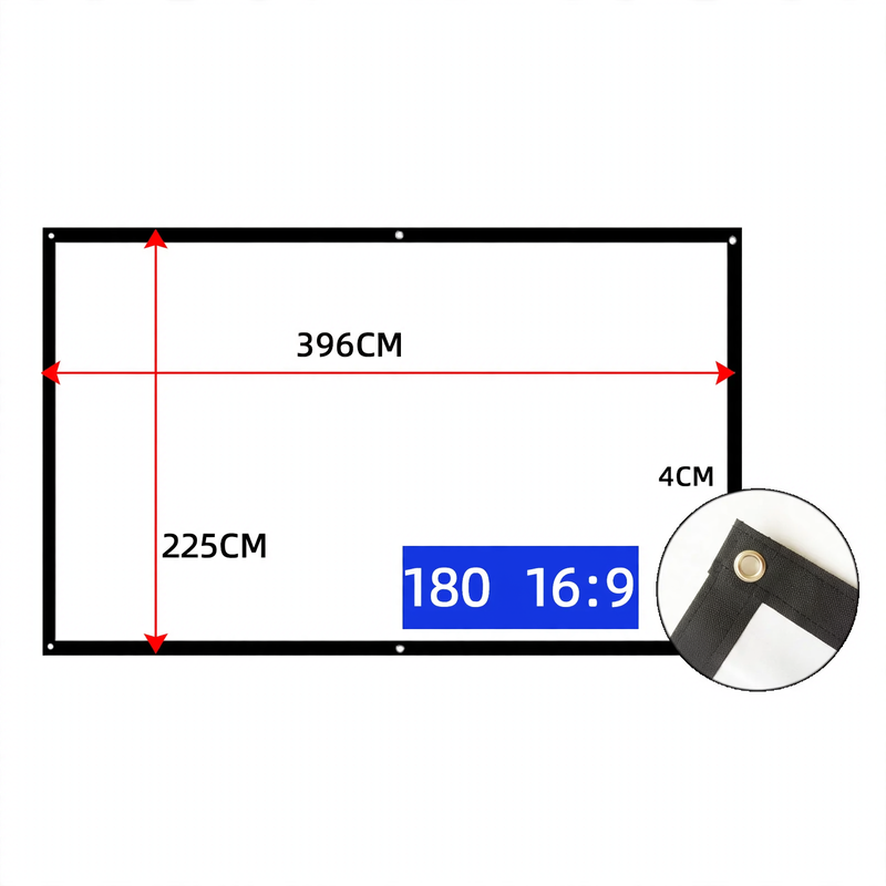 Projection screen, canvas screen