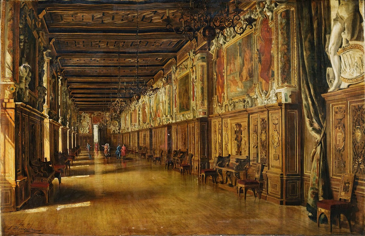 The François IerGallery In TheFontainebleau Castle