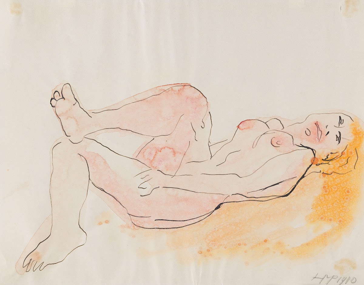 Reclining Female Nude 1910