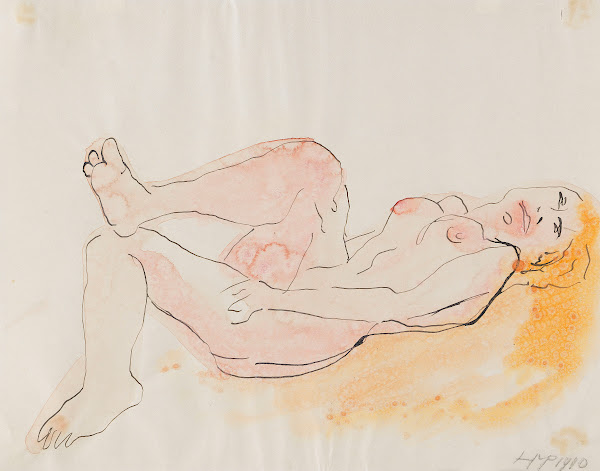 Reclining Female Nude 1910