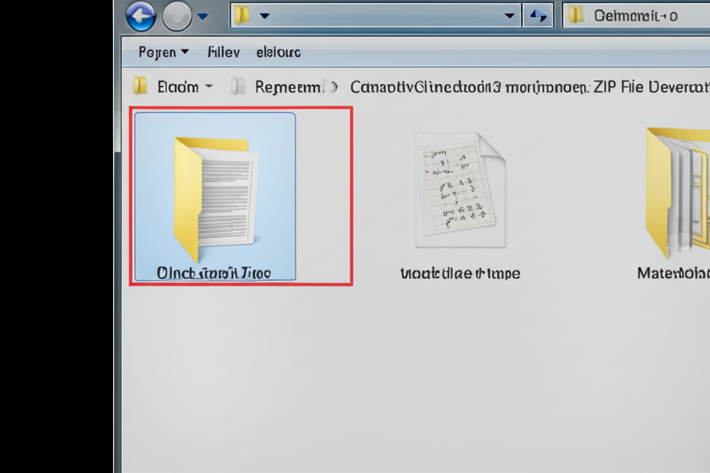 방법 2: ZIP 파일 확장자 변경을 통한 해제 방법