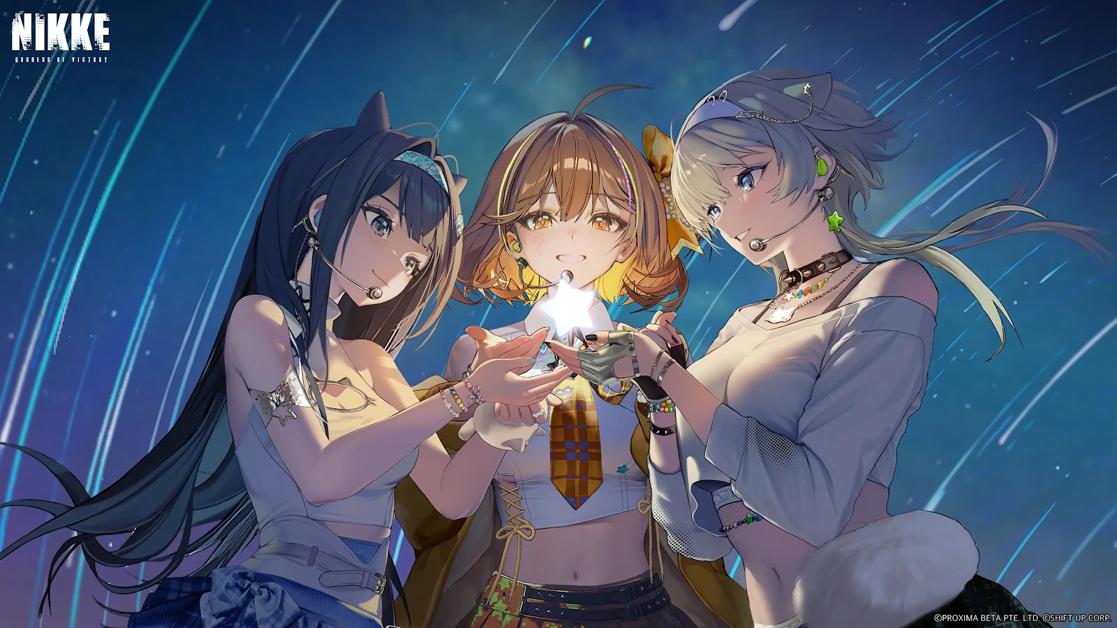Goddess Of Victory Nikke Idols - Anime Digital Art 4K Wallpaper (3840x2160)