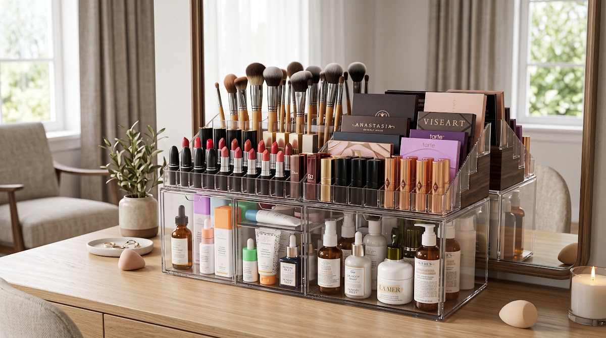 Best Makeup Organizers for Vanity Tables (2026) - BEST OVERALL — IN CONTEXT