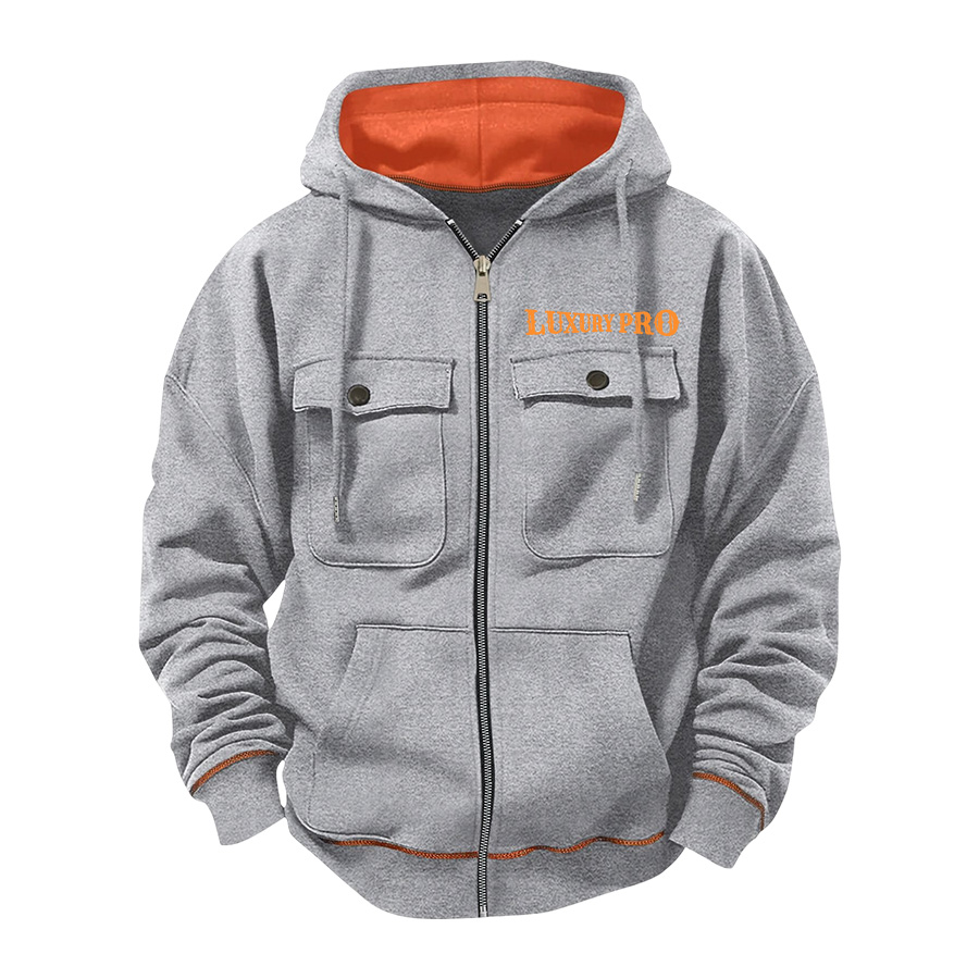 2D‑Multi‑pocket Sweatshirt