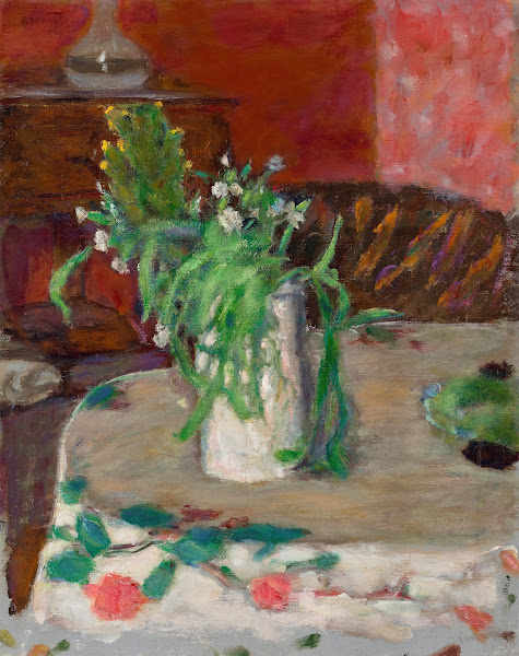 Fleurs et carafe circa 1910