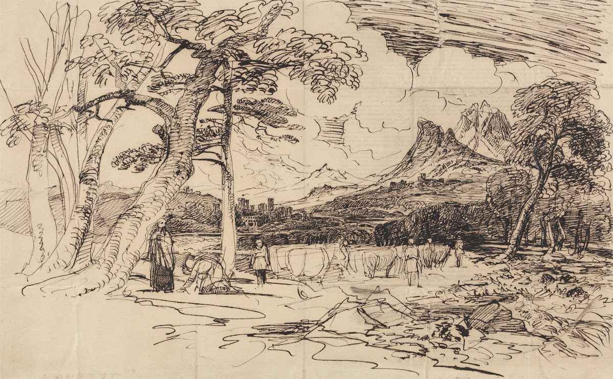 Study for Elijah 1828