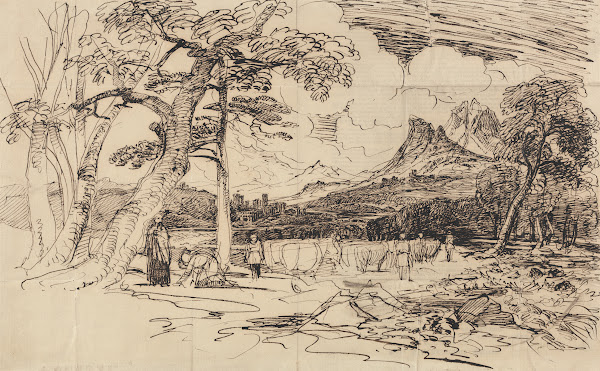Study for Elijah 1828