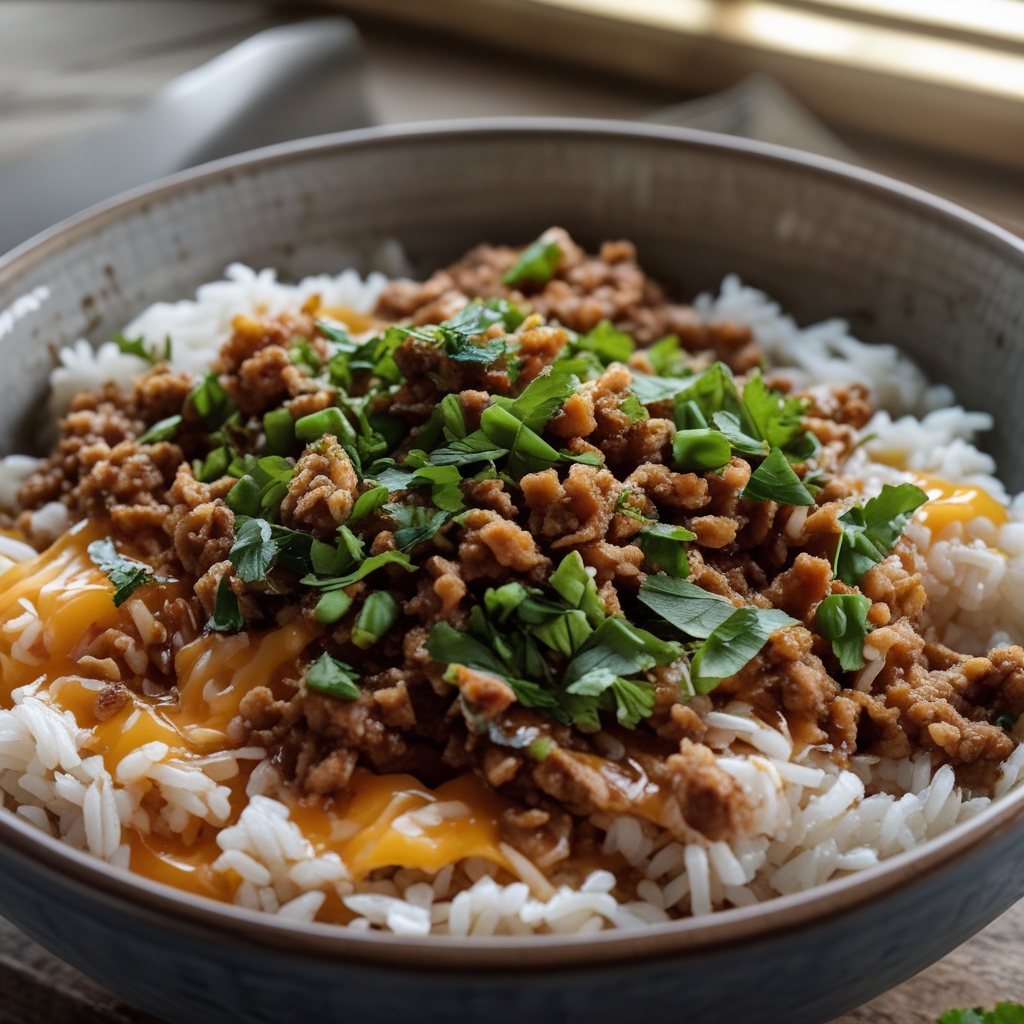 Bang Bang Ground Turkey Rice Bowls – Easy Spicy Dinner Recipe