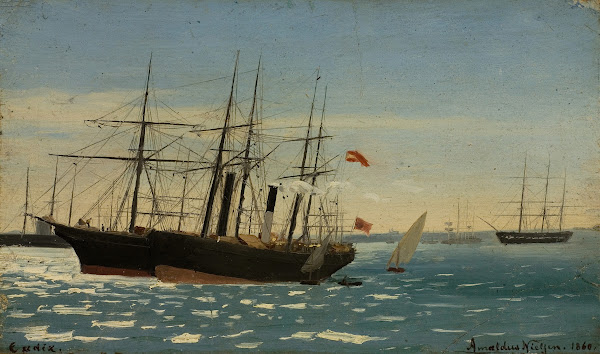 På reden Cadix 1860