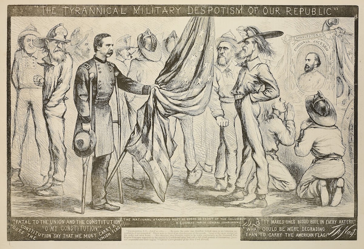 The tyrannical military despotism of our Republic 1867