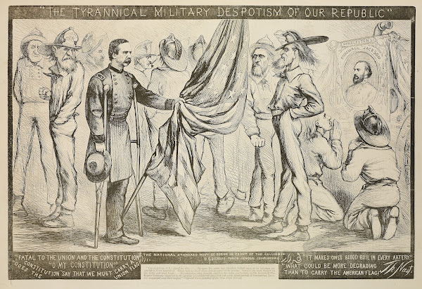 The tyrannical military despotism of our Republic 1867