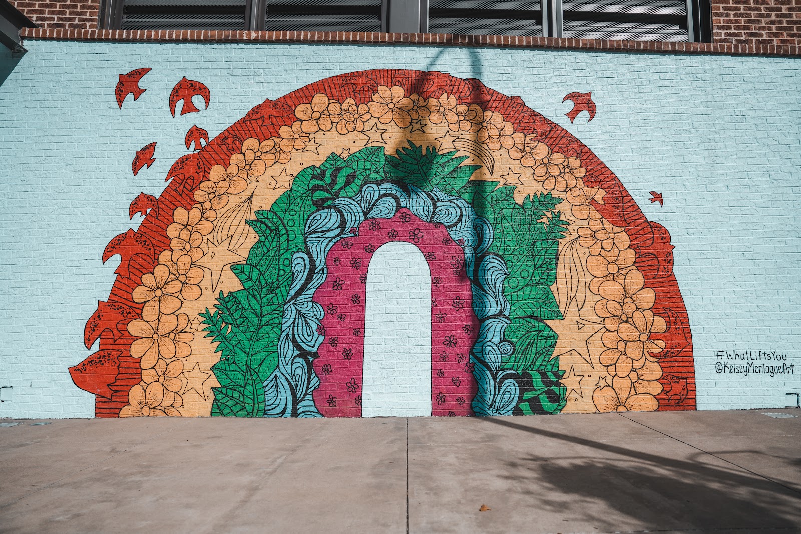 Rainbow Wall