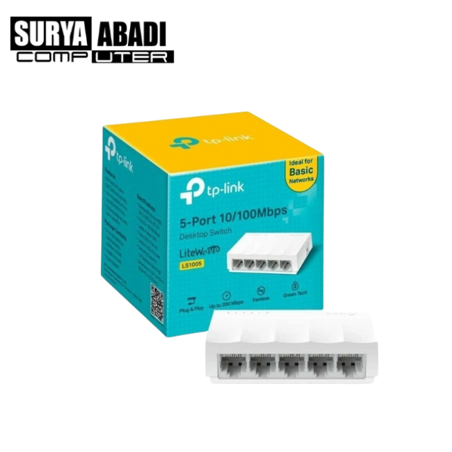 SWITCH HUB TP-LINK 5 PORT LITE WAVE LS1005