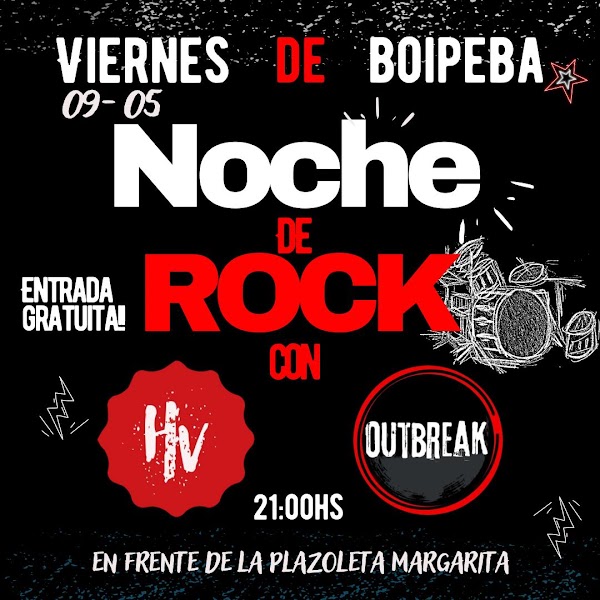 Rock en vivo en boipeba