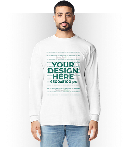 Gildan 2400 (US) - Ultra Cotton Long SleeveT-Shirt (DTF)