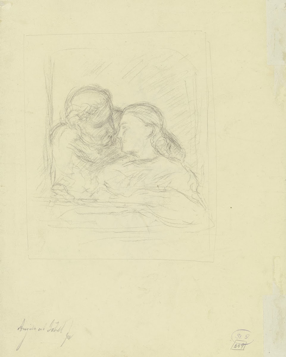 Couple in the window ca 1855 1860