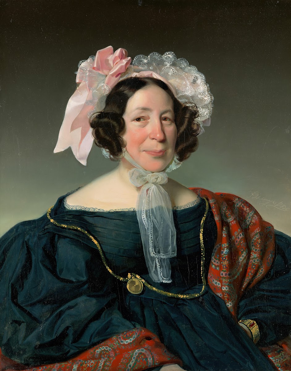 Brustbild einer Wiener Bürgersfrau 1836