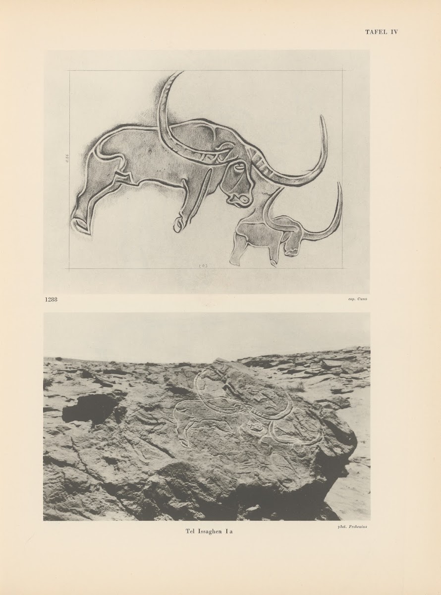 Ekade Ektab die Felsbilder Fezzans Pl12 1937
