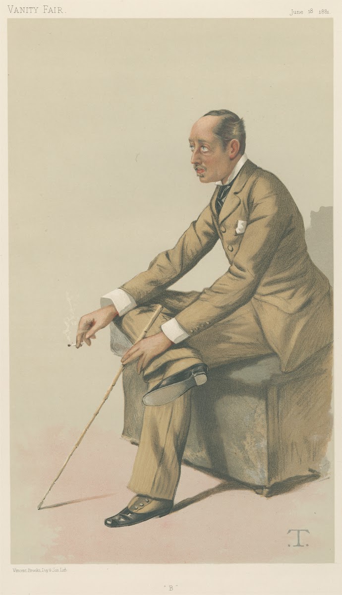 Politicians  Vanity Fair  B The Marquis of Blandford June 18 1881 1881