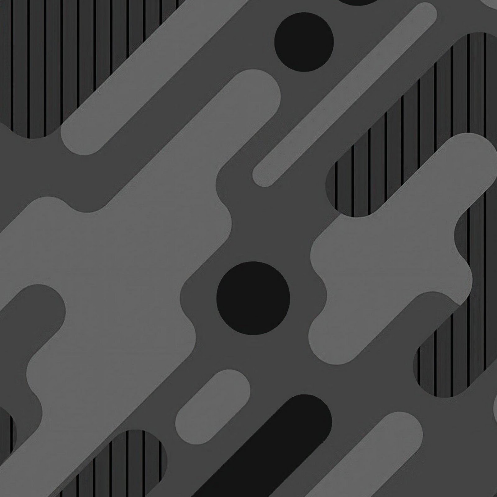 Download Dark Gray Abstract Geometric Pattern 2K iPhone