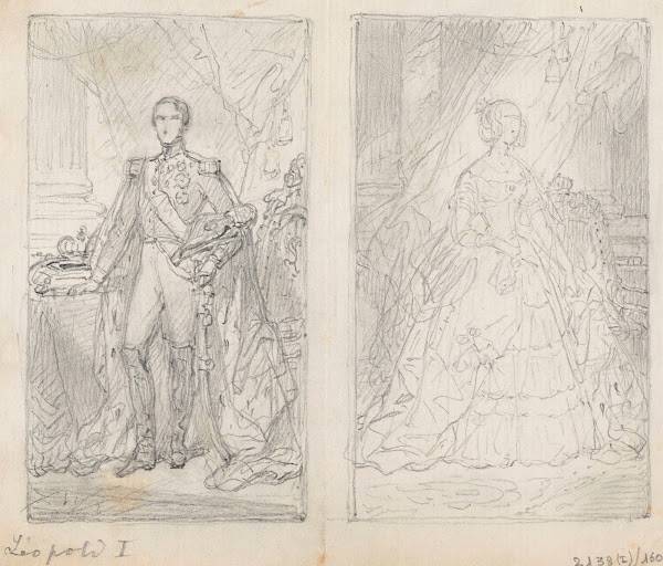 Leopold I of Belgium and Queen Marie Louise